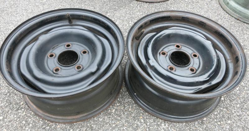 Pair of 1967 chevy chevelle super sport wheels 14 x 6 ship or pick-up