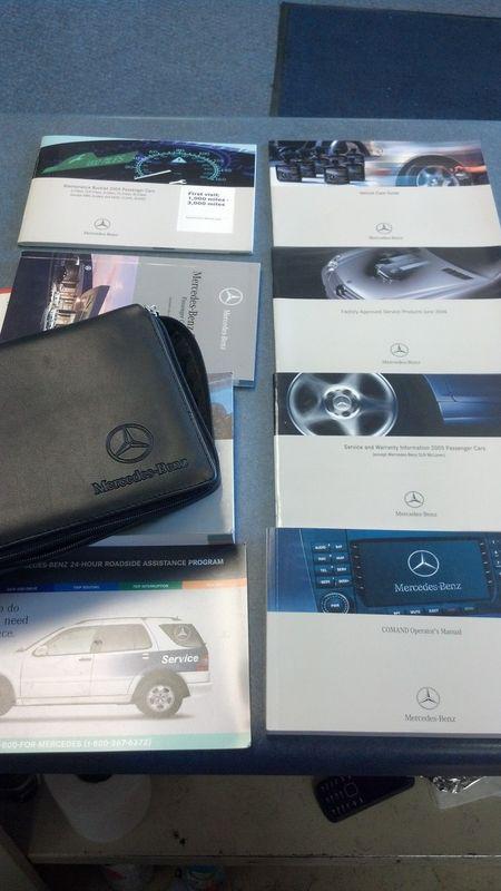 2004-2005 mercedes benz owners manual
