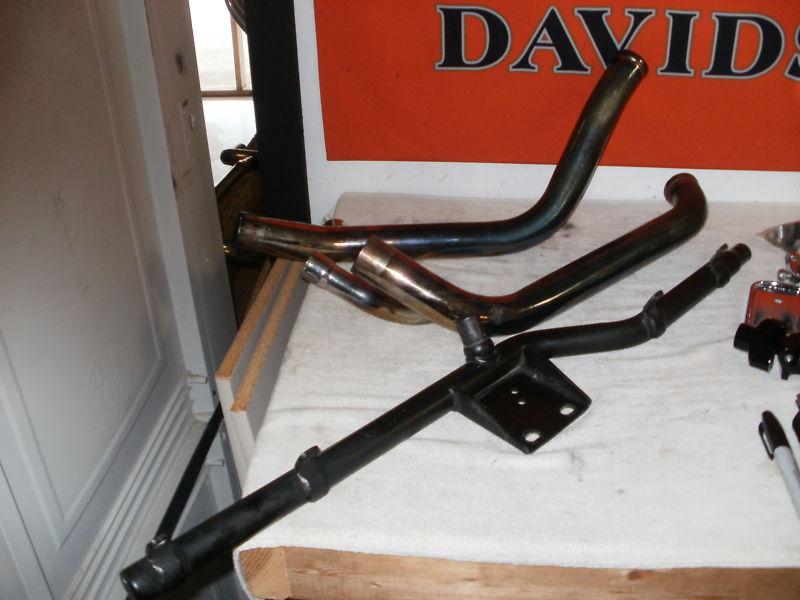 Harley davidson fxd1450 fxd 1450 dyna stock exhausts headers, nr