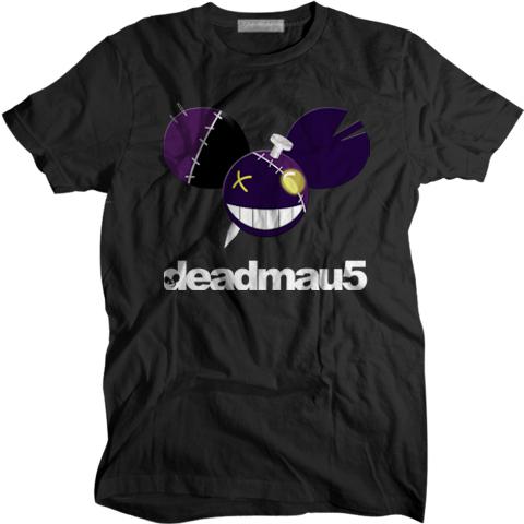 New deadmau5 stitch head black tshirt hot item size s-5xl good quality