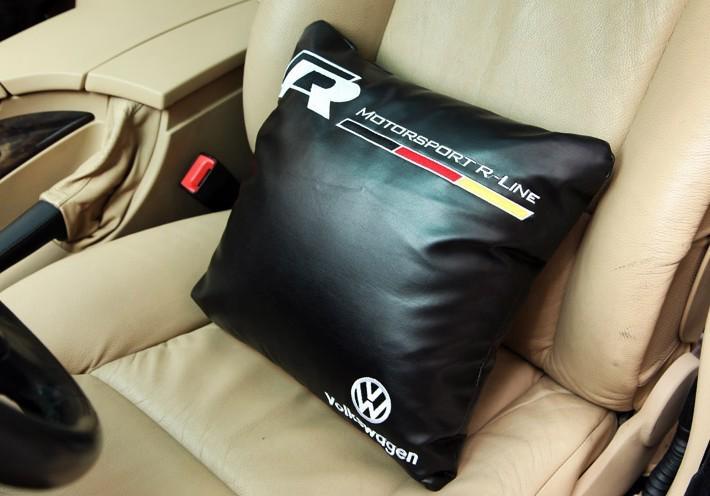 Volkswagen private header lumbar cushion pillow car pillow * 2