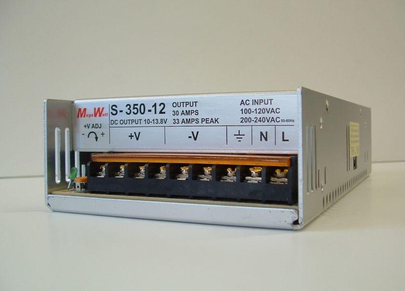 12 volt 33a on-board rv battery charger regulated adjustable output voltage 04