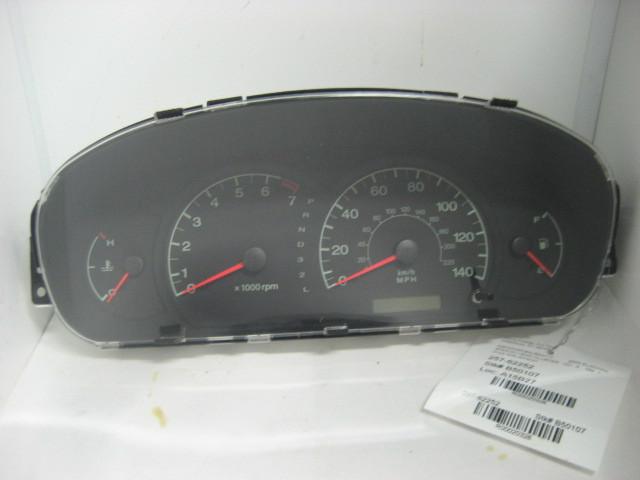 Speedometer cluster hyundai elantra 2001 01 2002 02 03 20328