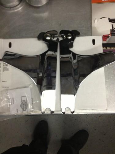 Harley davidson softail detachable sideplate kit