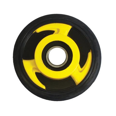 Ppd oem idler wheel yamaha yellow 130mm 04-500-10