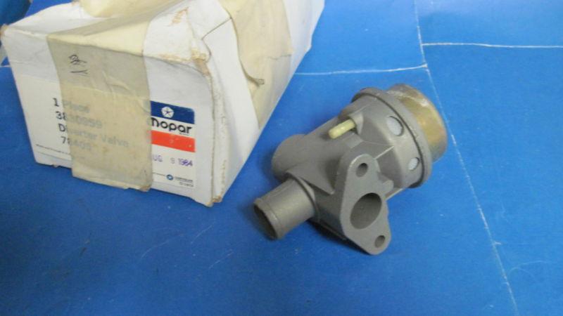 Mopar diverter valve for air-pump 1975-79 all mopar models, n.o.s.