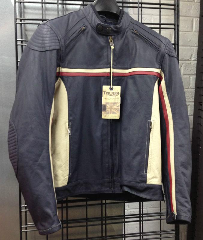 New triumph union leather jacket mlha12001