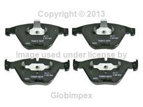Bmw genuine front brake pad pads e93 e92 e90 m3 oem + 1 year warranty