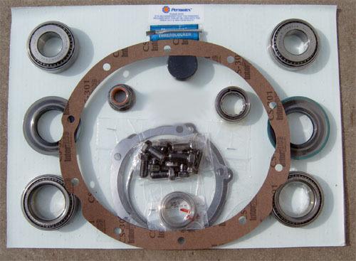 9" ford complete master bearing/installation kit - timken usa - 9 inch - rebuild