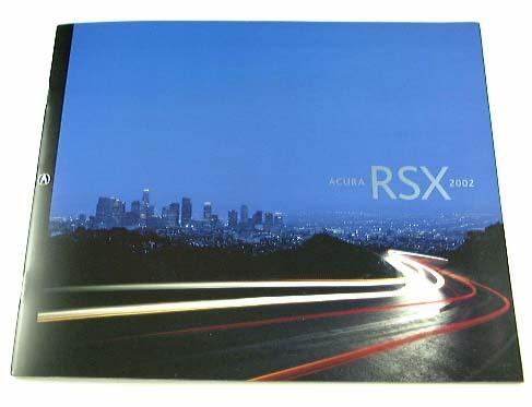 2002 02 acura rsx brochure type s