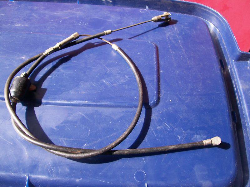 Triumph bsa rickman front brake cable with switch ajs