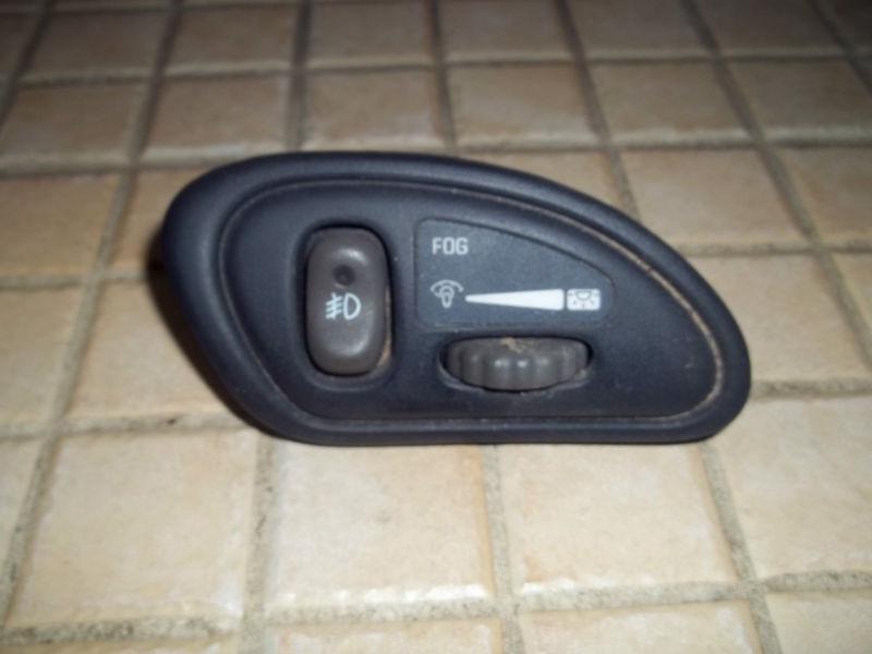 1999-2002 pontiac grand am for light and interior dimmer switch