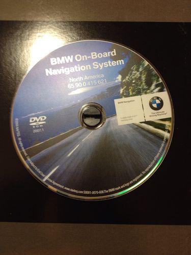 Oem bmw navigation cd map part number # 65 90 0 415 621 dvd rom 2007.1