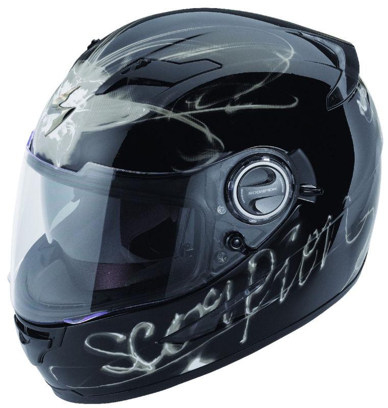 Scorpion exo-500 ardent grey xs motorcycle helmet full face extra small