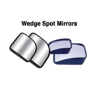 Cipa mirror, convex, wedge, 1.5"x2" 49002