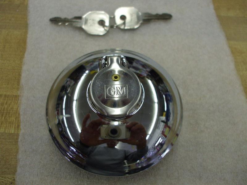 1937-48 pontiac new locking gas cap with keys l@@@@@@k