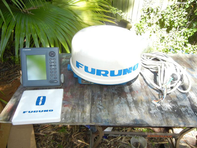  furuno marine radar 1621 mark 2 and radar/antenna dome rsb-0060