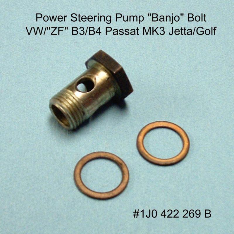 Vw b3 b4 mk3 power steering pump banjo bolt zf passat jetta golf 1j0422269b