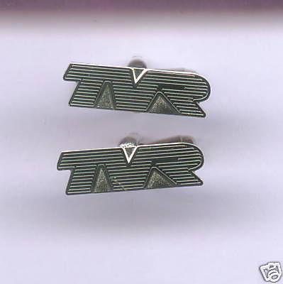 Tvr cuff links silver collectable bnib in 34