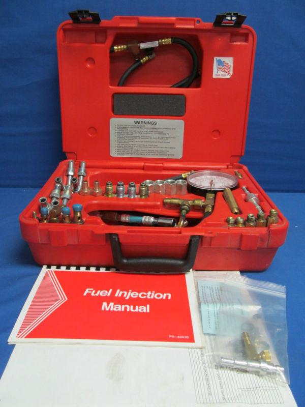 Star tu-443 deluxe fuel injection pressure test set