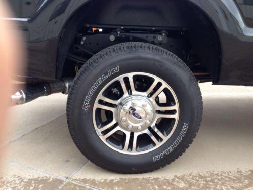 Ford f250 f-250 f350 superduty 20" platinum factory oem wheels tires 2005-2013