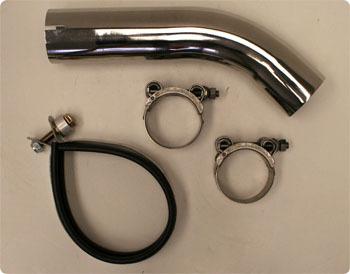 Viper honda vfr400 nc21 85-88 motorcycle stainless steel connecting mid pipe