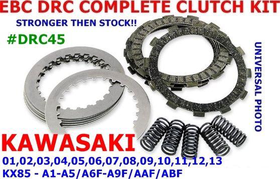 Ebc drc series clutch kit kawasaki 01,02,03,04,05,06,07,08,09,10-13 kx85 #drc45