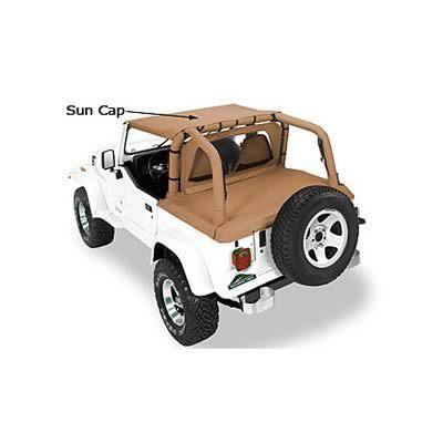 Pavement ends 41514-37 soft top sun cap canvas spice jeep wrangler each