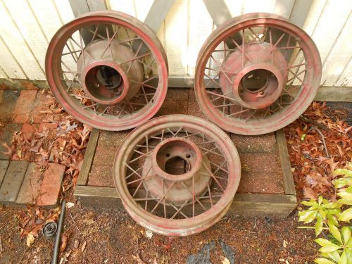 Vintage wire wheels
