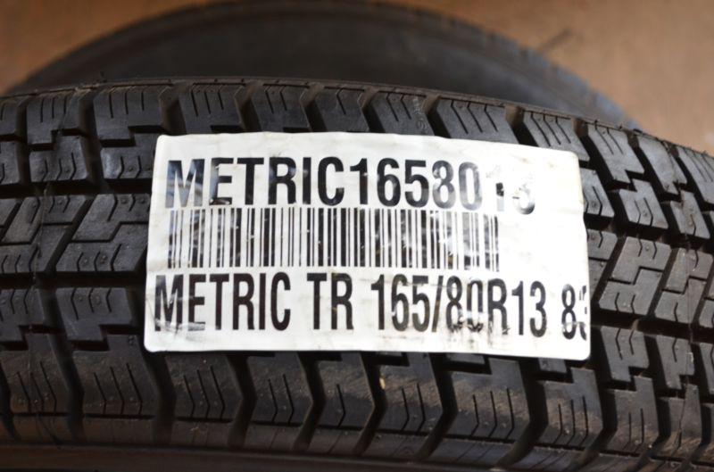 1 new 165 80 13 metric tr tire