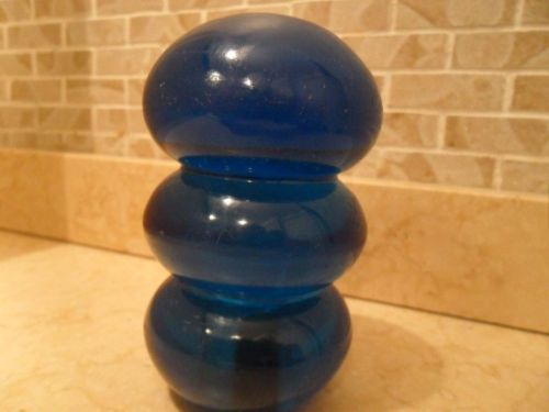 Vintage blue acrylic shift knob