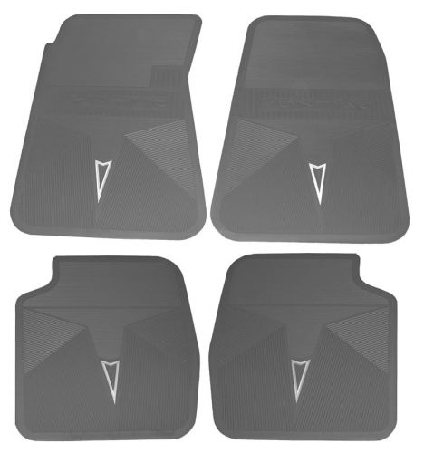 66-72 gto lemans tempest accessory floor  mat set,black