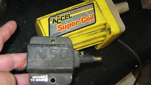 Accel ignition coil + msd unit.....removed from mustang...selling as cores cheap