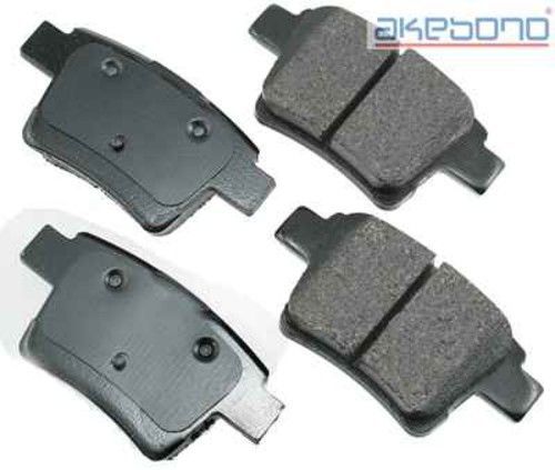 Akebono act1071 rear ceramic brake pads
