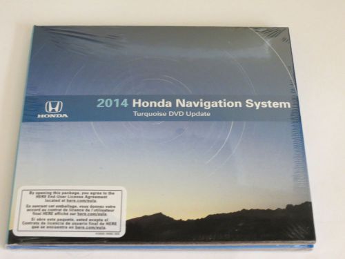 2014 update genuine 2010 2011 cr-z  navigation dvd  disc 6.c0 new genuine sealed