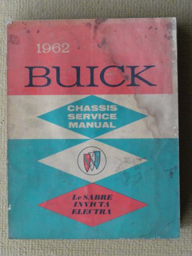 1962 buick lesabre invicta electra special chassis service repair manual.