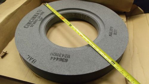 Cincinnati surface grinding wheel 24&#034; x 3&#034; x 12&#034; arbor hole x 2&#034;  97a601-j4-vrn