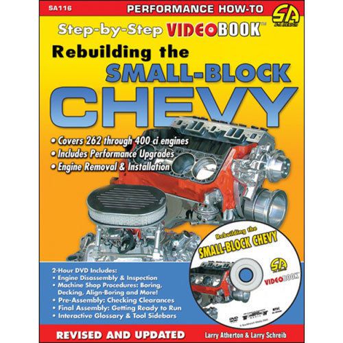 Sa design sa116 book: rebuilding the small-block chevy: step by step videobook