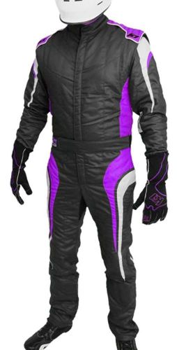 K1 racegear gt auto racing suit purple size small
