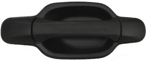 New rear outer outside exterior textured black door handle right passenger side