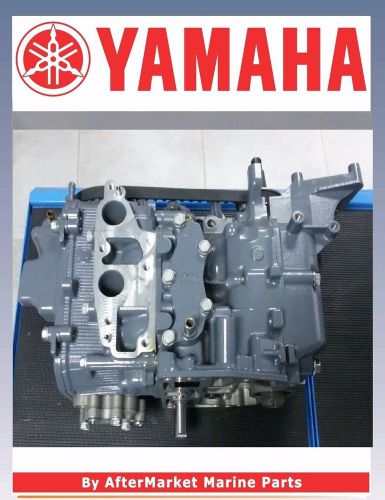 Yamaha f9.9 cylinder block assembly 6au-w009b-00-1s
