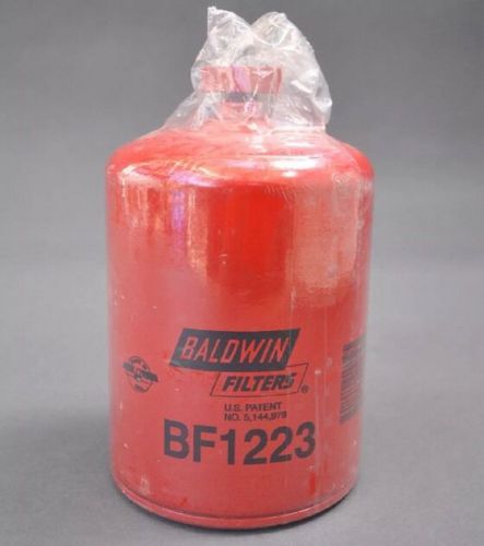 New baldwin bf1223 filter, fuel/water separator with drain, bf 1223 nip