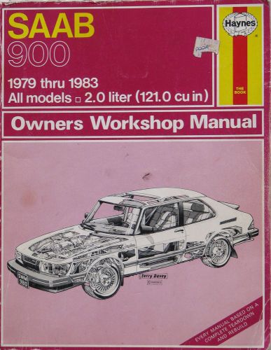 Saab 900 1979-1983 all models  2.0 liter - haynes owners workshop manual