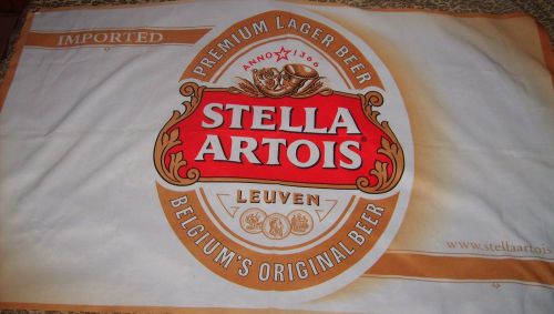 Stella artois banner/flag for garage or mancave heavy duty large 5x3&#039;