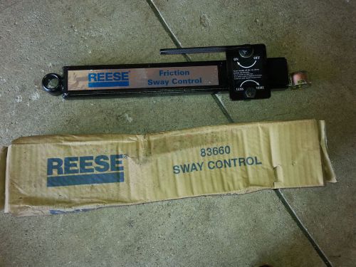 Sway control arms for trailer tow