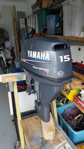 2004 yamaha out board  15 hp