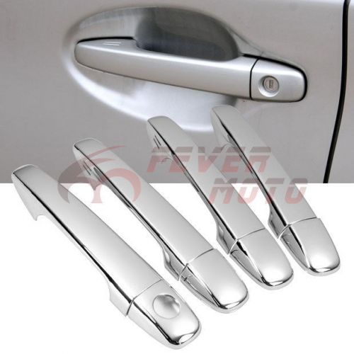 Car chrome side door handle cover for toyota venza sienna prius zvw30 2010-15 fm