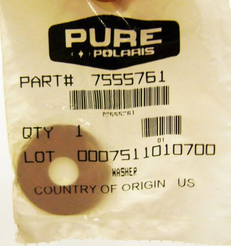 New oem polaris # 7555761 washer - fast shipping