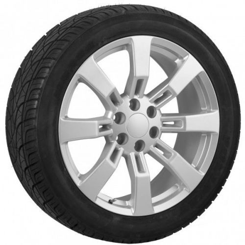 22 inch silver chevy truck ck375 surburban tahoe replica wheels tires