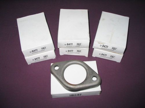 Exhaust flanges...new in box...2 1/2 inch size...set of 8